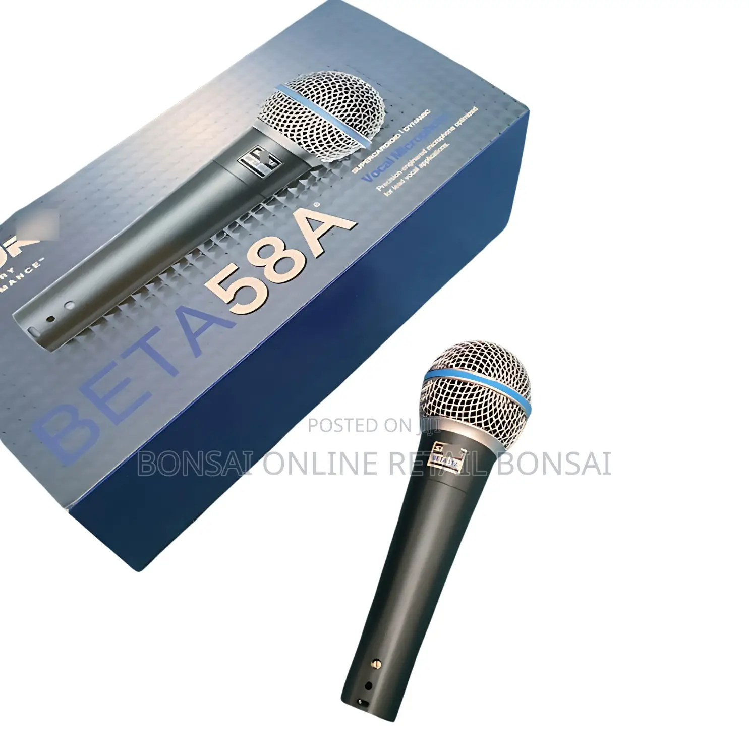Shure Beta 58a Professional Vocal Microphone – Dynamic Supercardioid