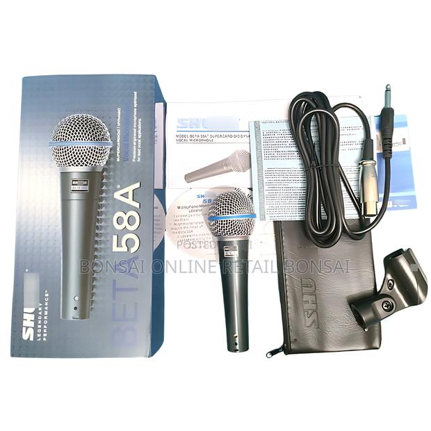 Shure Beta 58a Professional Vocal Microphone – Dynamic Supercardioid - thumbnail 3