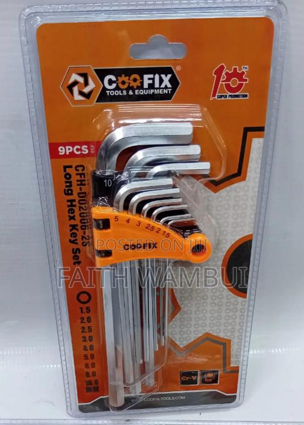 Professional Allen's Keys/9 Piece Allen Key - main view