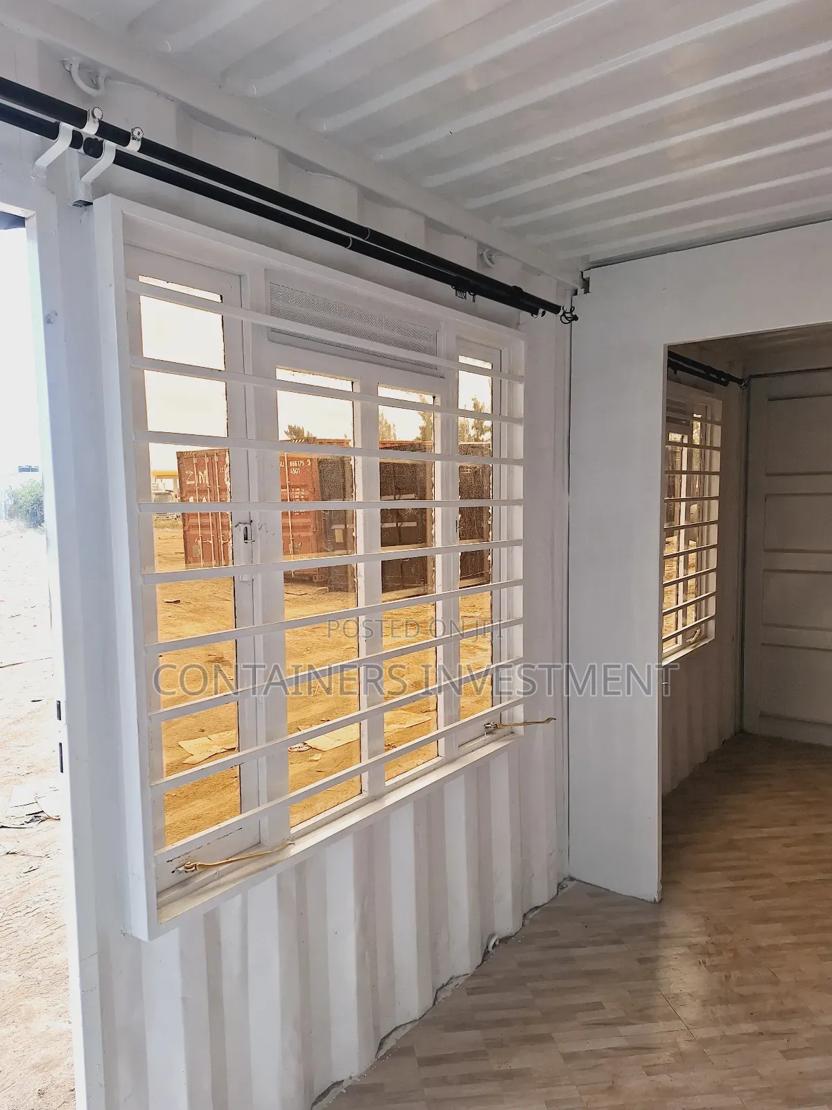 20ft Container Storage and Farm Manager Accomodation Unit.