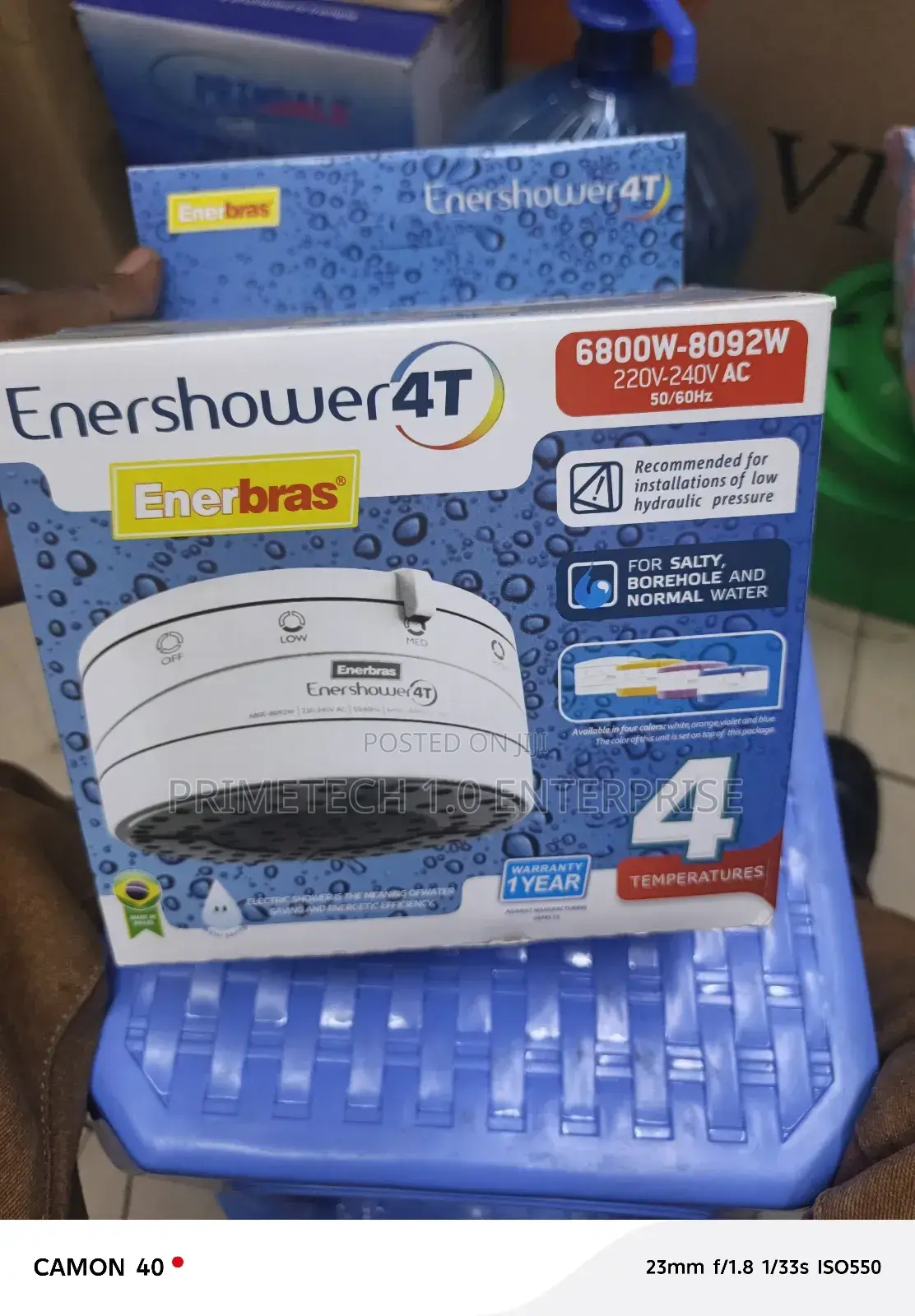 Ener Shower Enabras Instant Shower