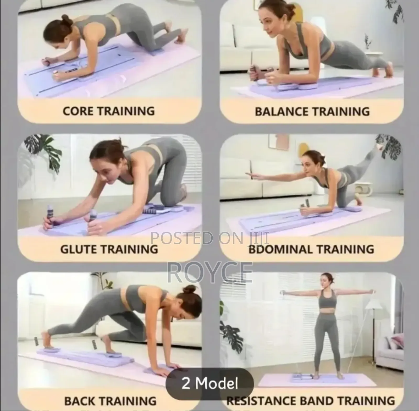 Multifunctional Pilates Board