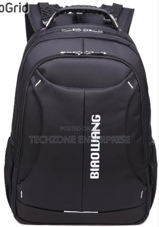 Black High Quality School Back Bag - thumbnail 3