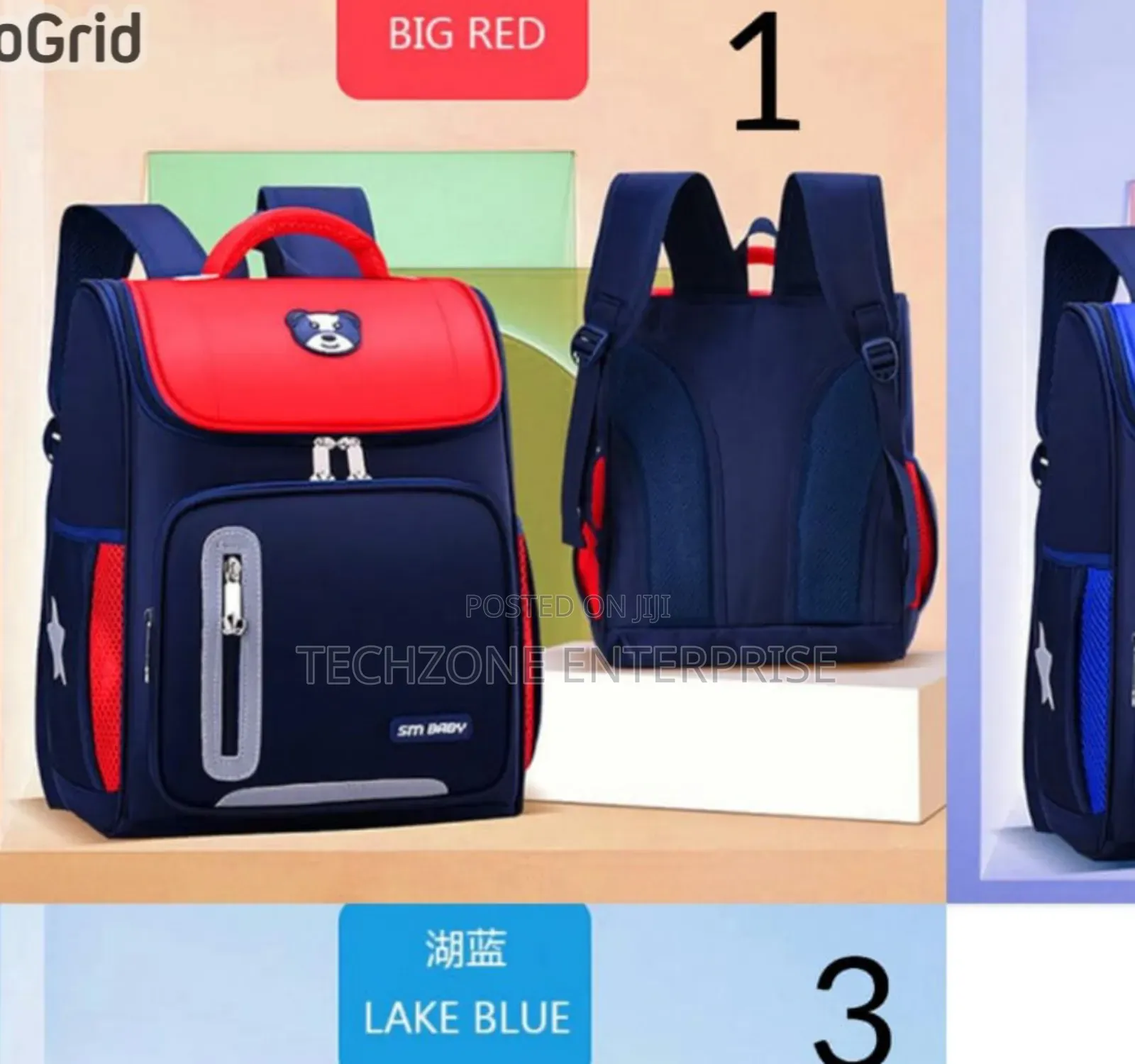 Stylish Colorful School Back Bag ,