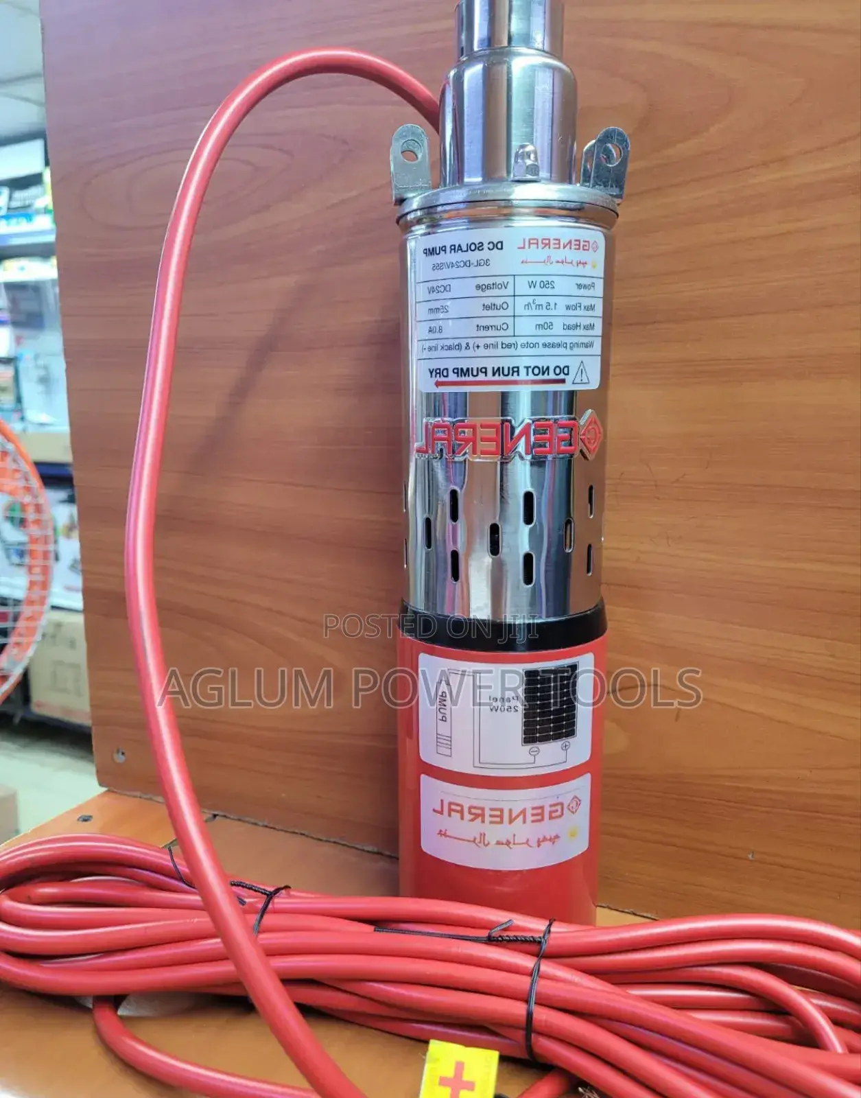 Efficient Solar Submersible Pump 250w