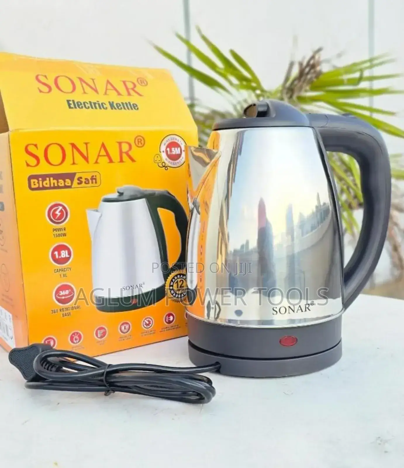 Kettle Jar 1.2l Stainless Steel