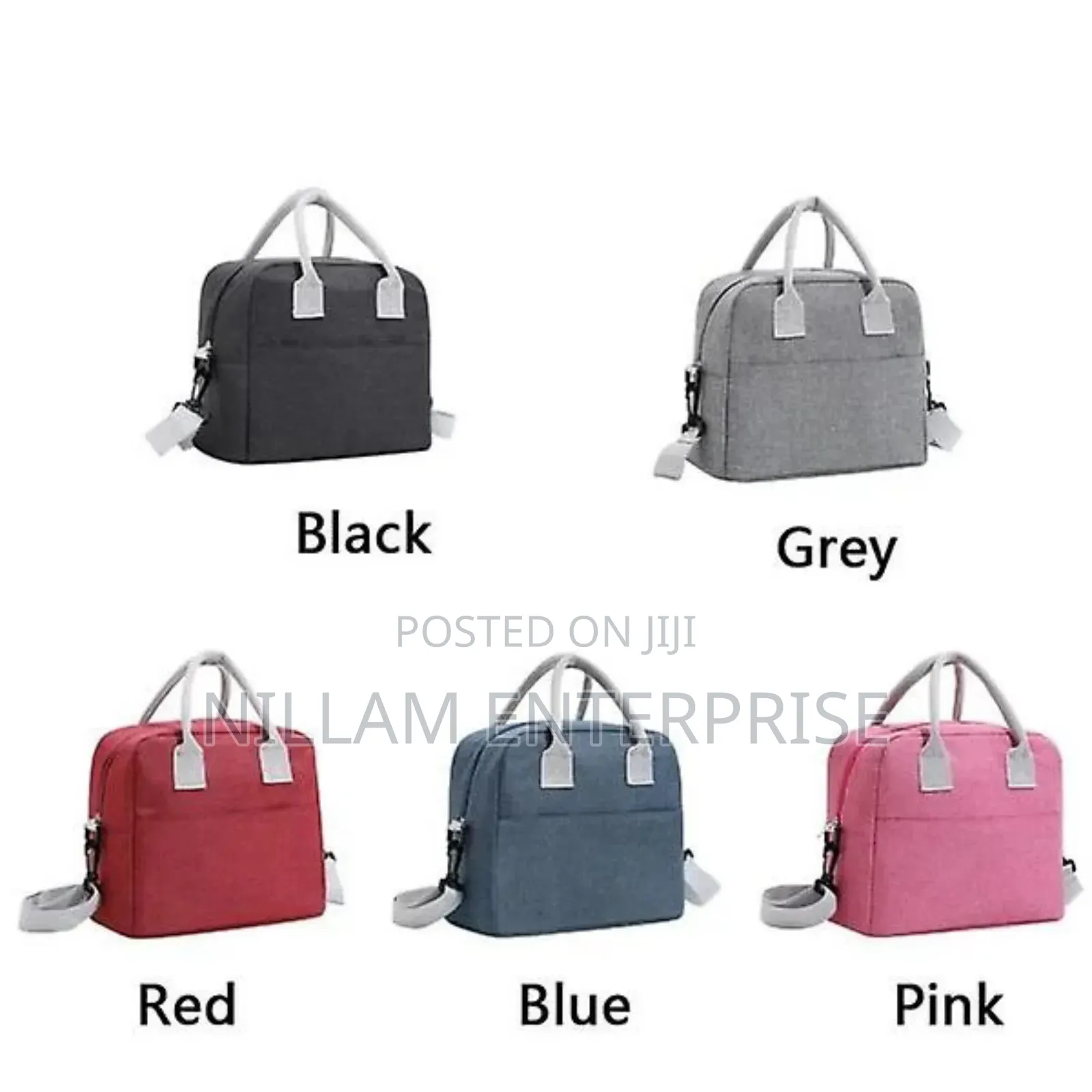 *Insulated 9l Large Capacity Lunch Bag
