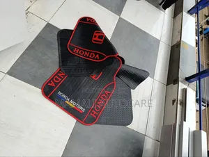 Durable Honda Branded Car Rubber Floor Mat Anti-Slip Design