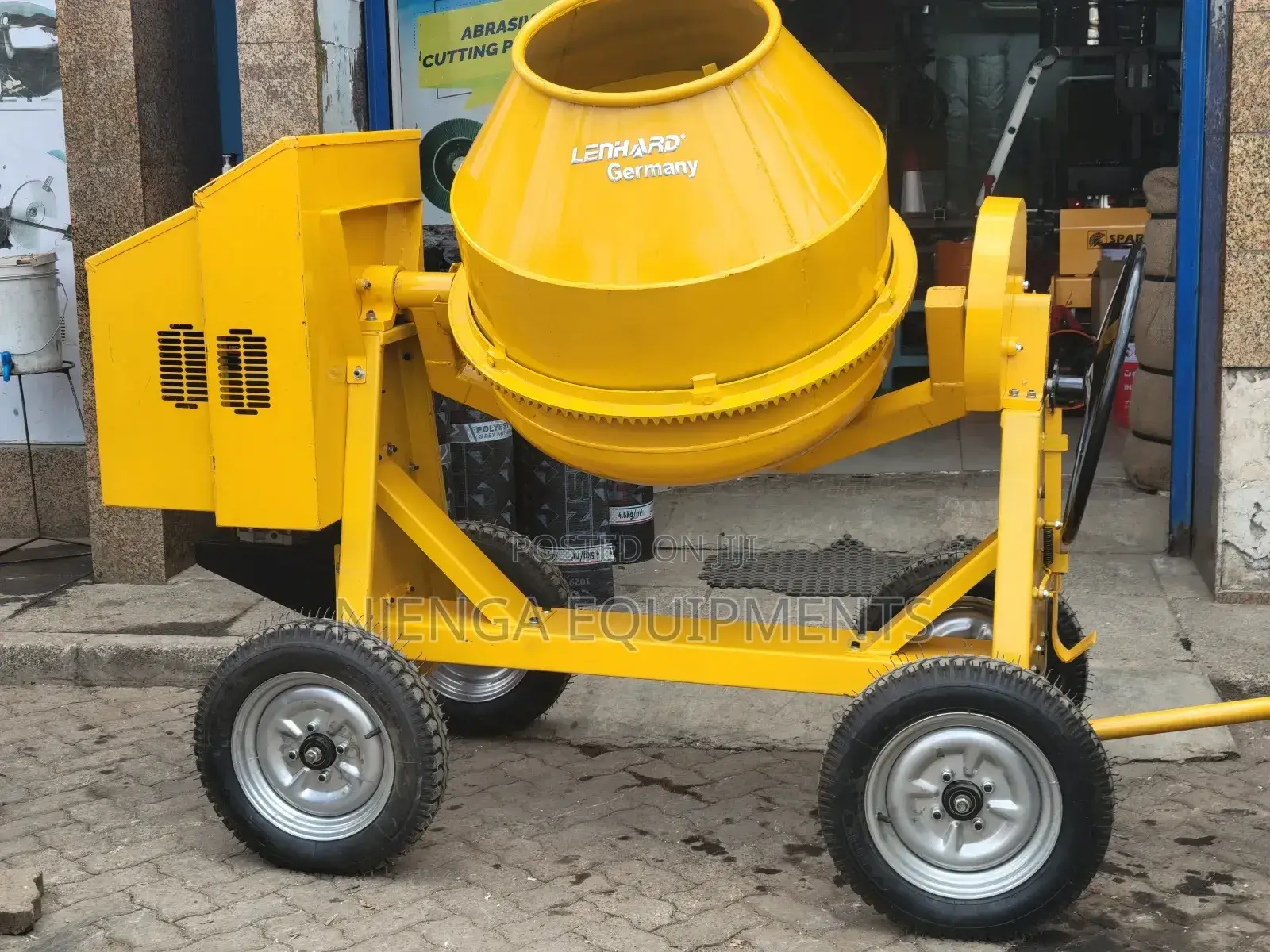 Germany Lenhard Concrete Mixer 400l
