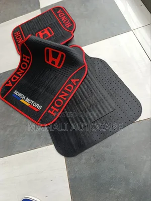 All-Weather Honda Branded Rubber Car Floor Mat Universal Fit
