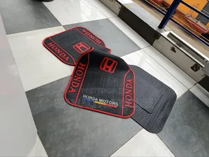 Honda Branded Rubber Car Floor Mat Premium Protective Set