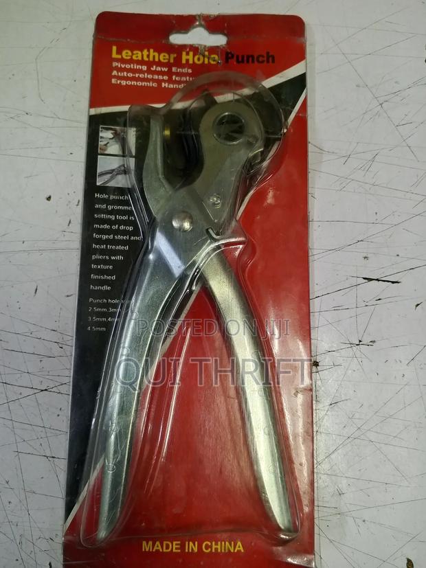 Leather Hole Punch/ Leather Hole Making Machine - main view