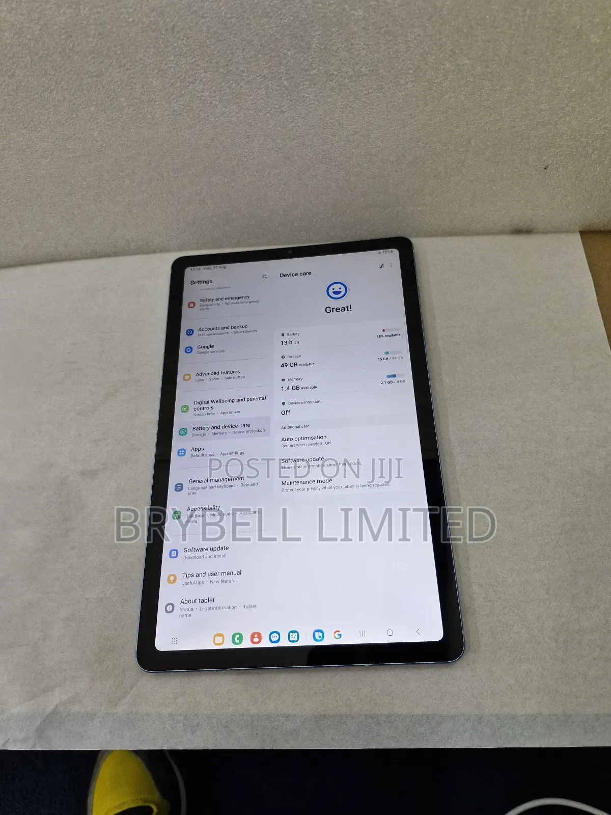 Samsung Galaxy Tab S6 Lite 64 GB Blue