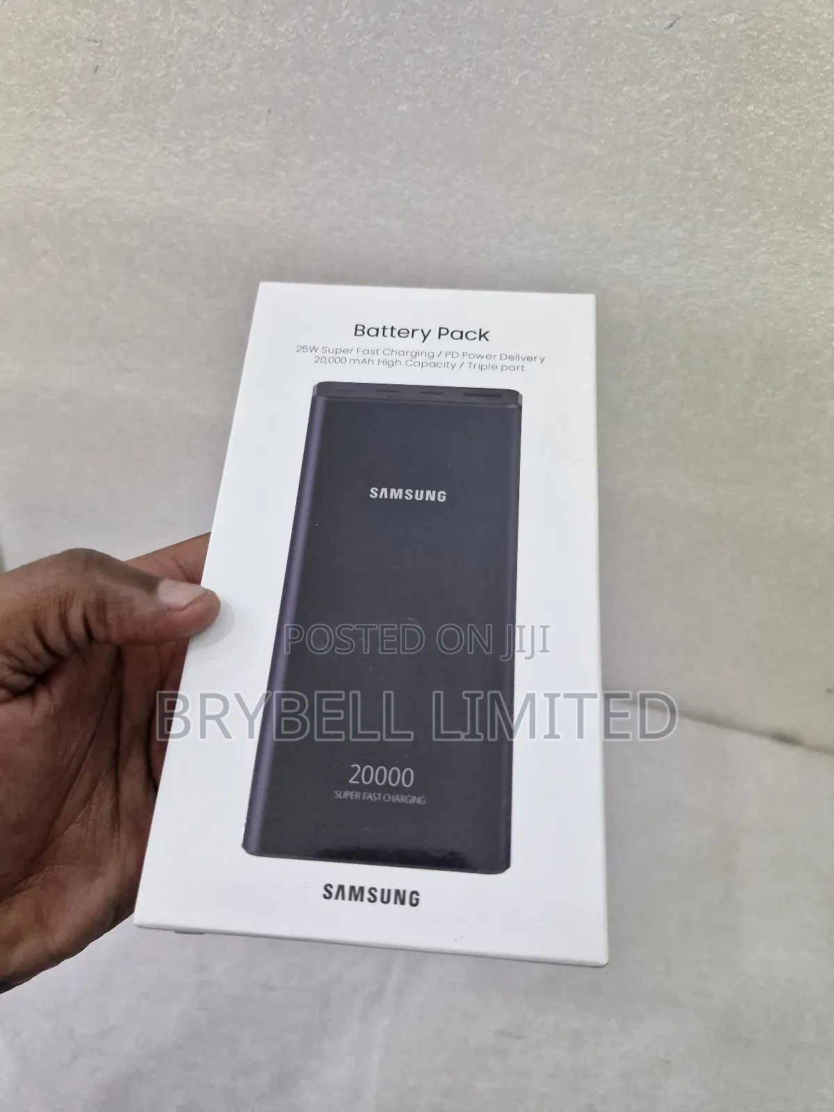 Samsung Battery Pack, 20,000 Mah Brand New, Black