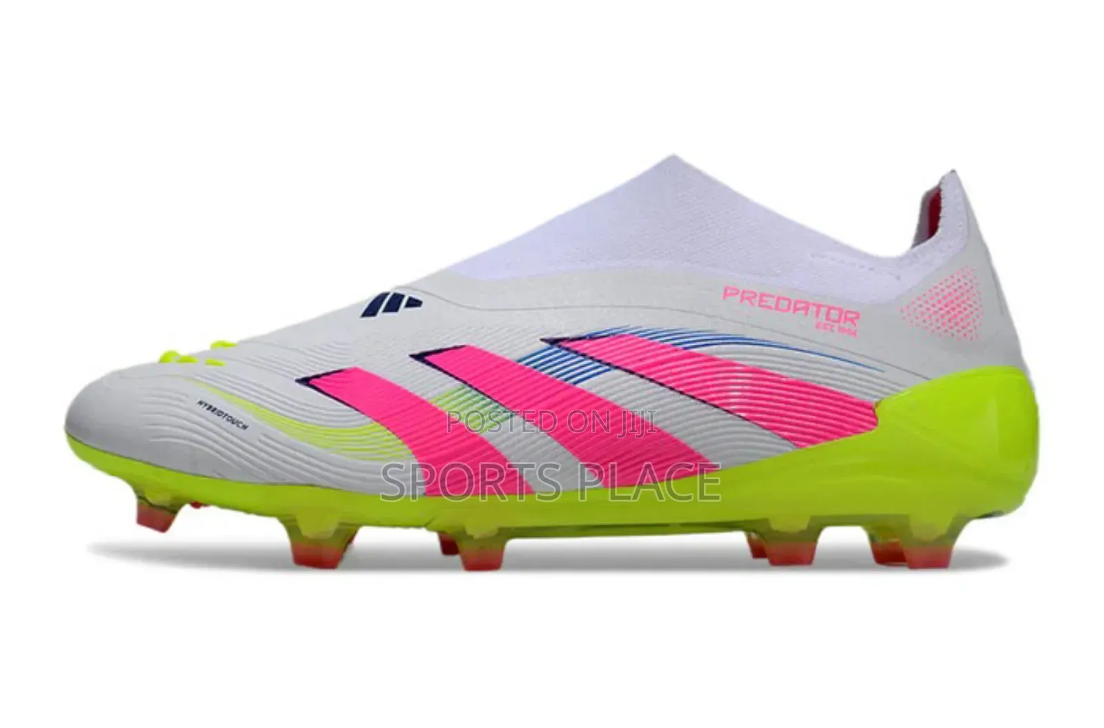 Laceless Elite Hybrid Predator Firm Ground Football Boots