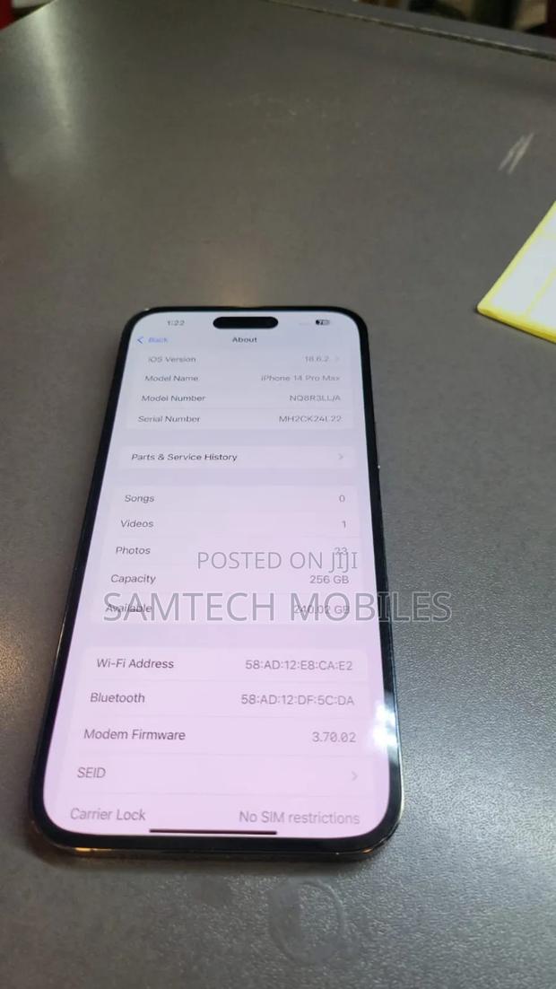 Apple iPhone 14 Pro Max 256 GB Purple - thumbnail 4