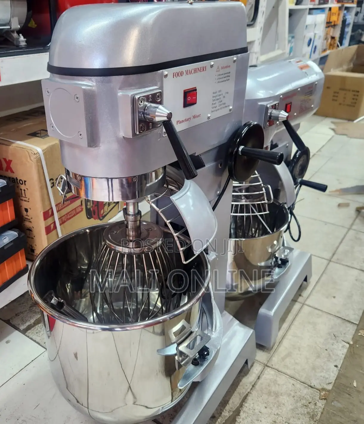 Commercial Dough Mixer 30l Heavy Duty Planetary Mixer For Bakery