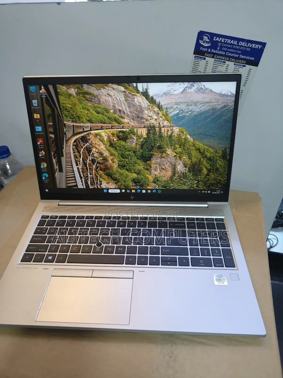 Laptop HP EliteBook 850 G8 12GB Intel Core I7 SSD 256GB