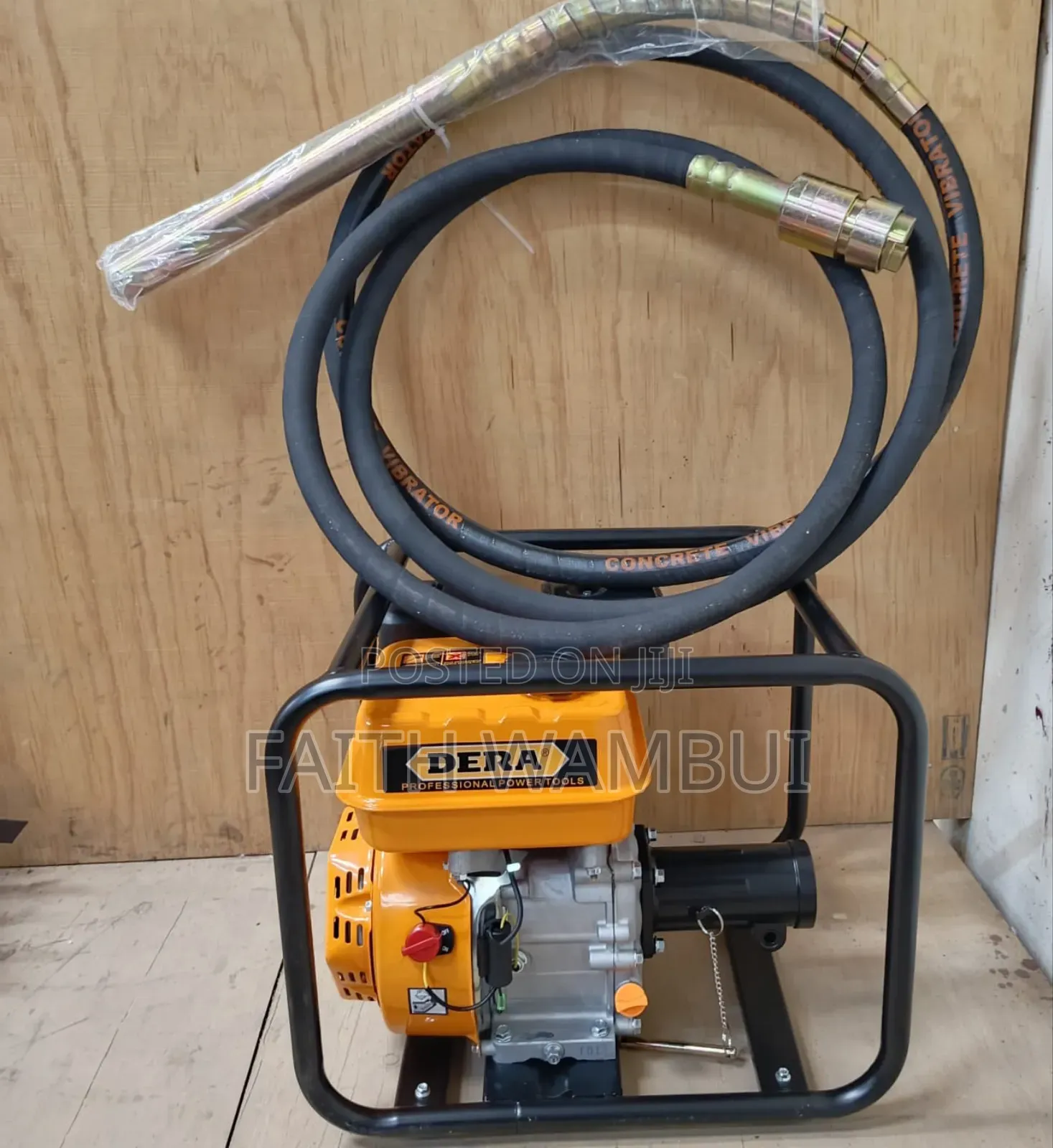 Professional Dera Gasoline Vibrator With 50mm by 6 Meter Poker Shaft