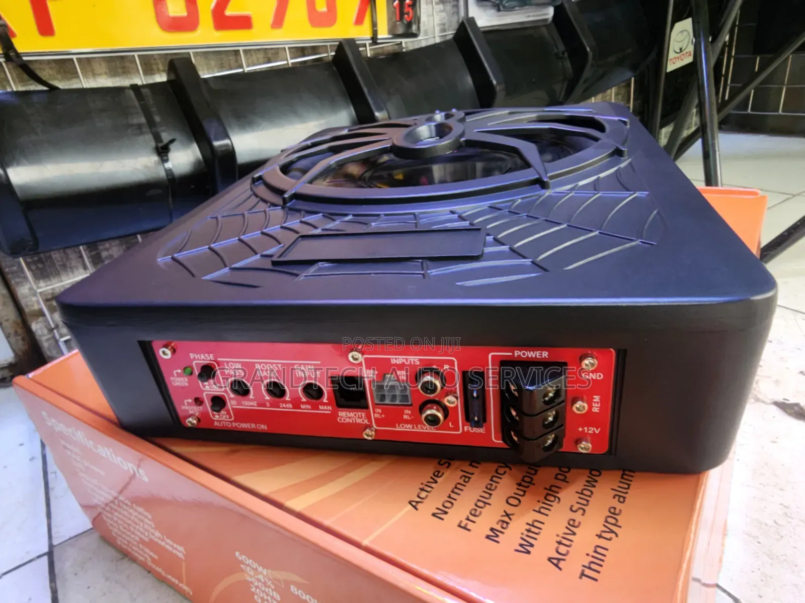 Active Underseat Speaker 1200 Watts.