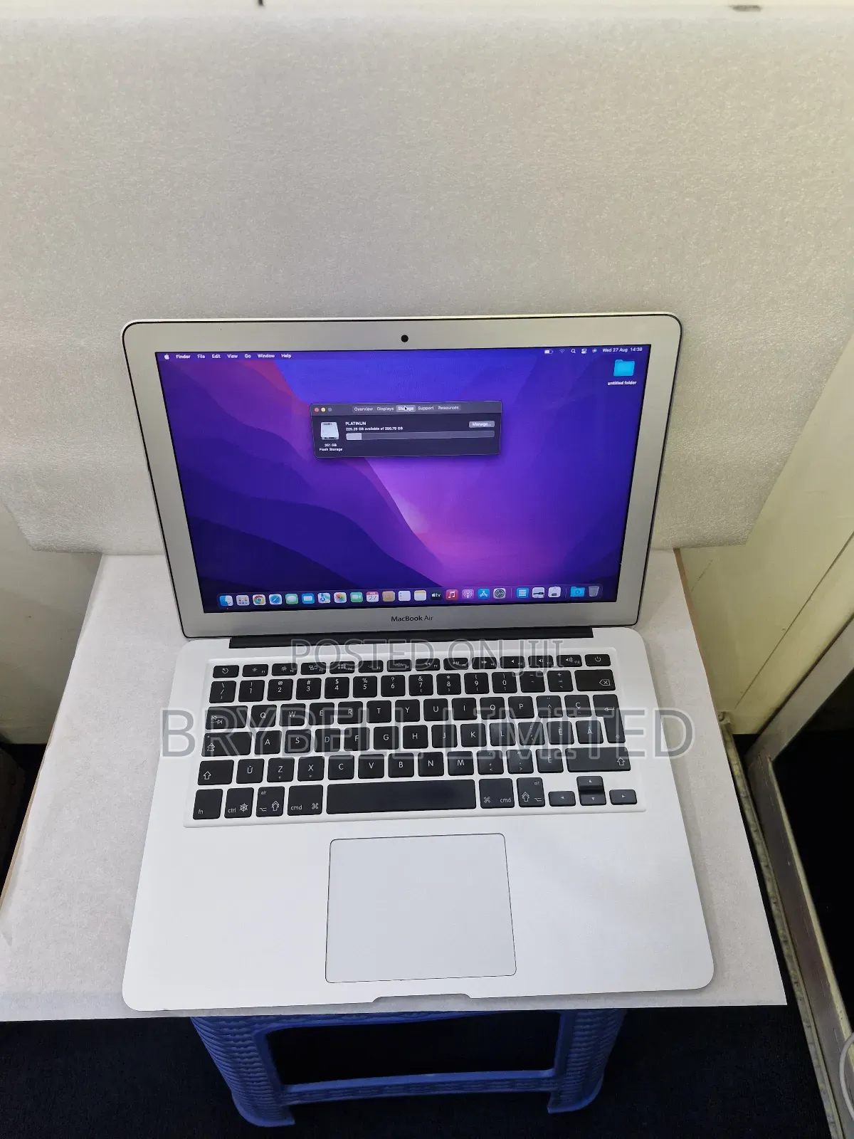 Laptop Apple MacBook Air 2015 8GB Intel Core I5 SSD 256GB