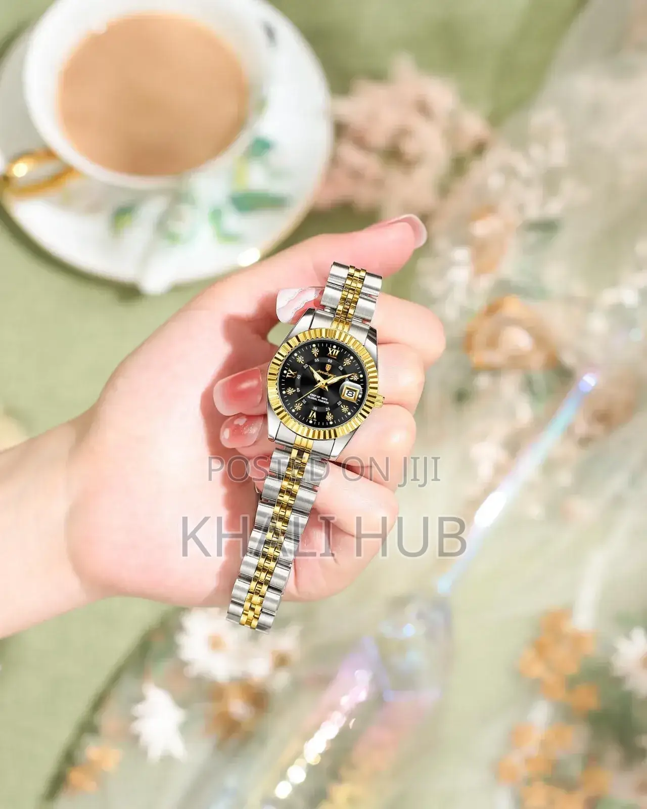 Poedagar Ladies Watch Poedagar Two Tone Watch