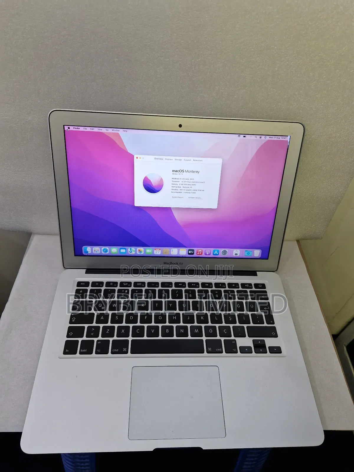 Laptop Apple MacBook Air 2017 8GB Intel Core I5 SSD 128GB