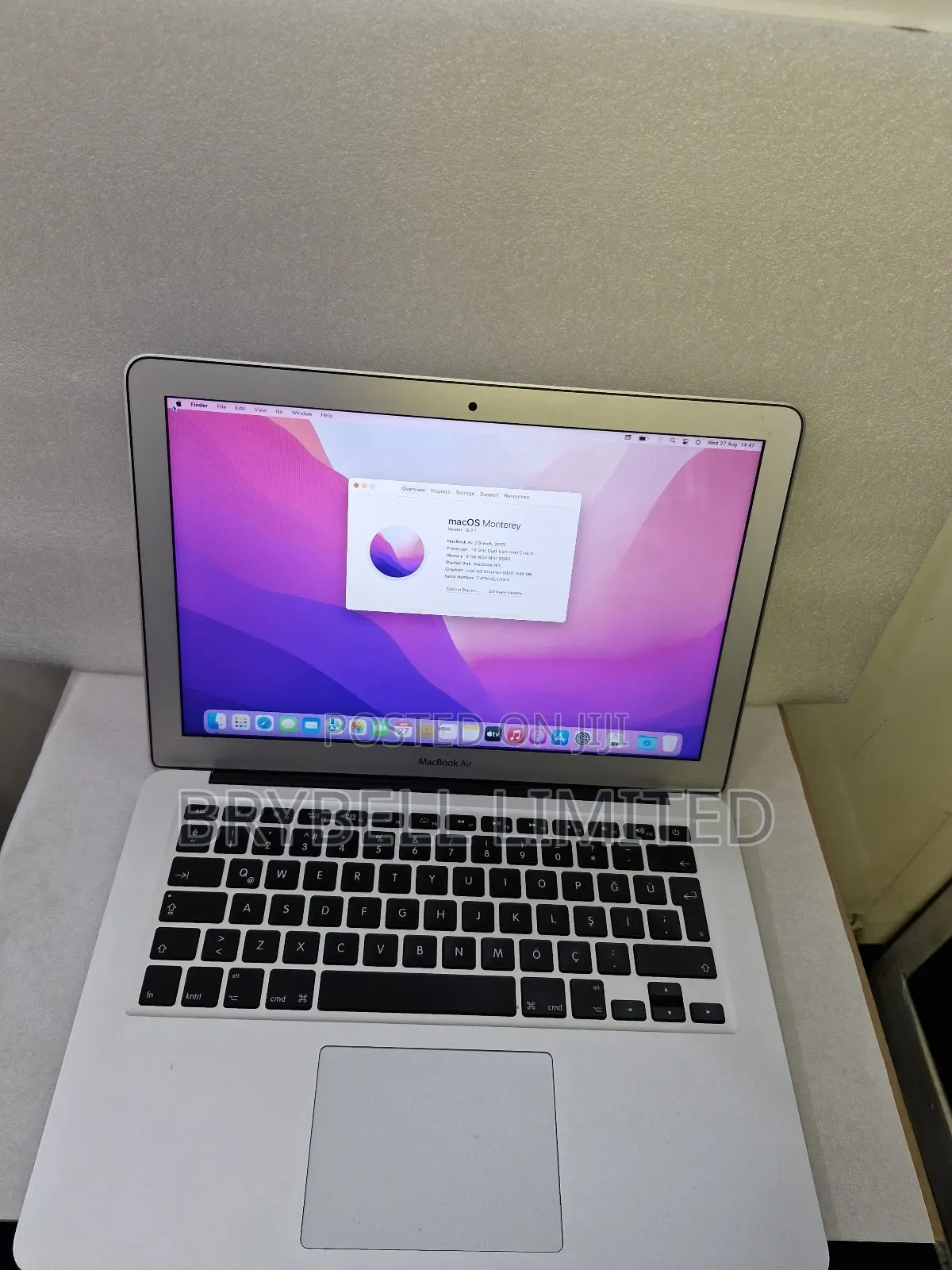 Laptop Apple MacBook Air 2017 8GB Intel Core I5 SSD 128GB