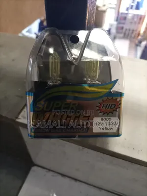 12v 100w Super White Bulb 9005 L Shape Yellow Car Headlight