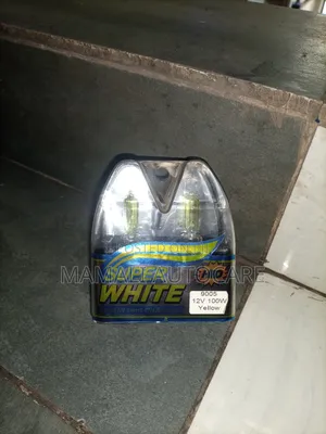9005 L Shape 12v 100w Yellow Super White Bulb Universal Fit