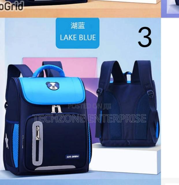 School Back Bag With Multiple Pockets - thumbnail 2