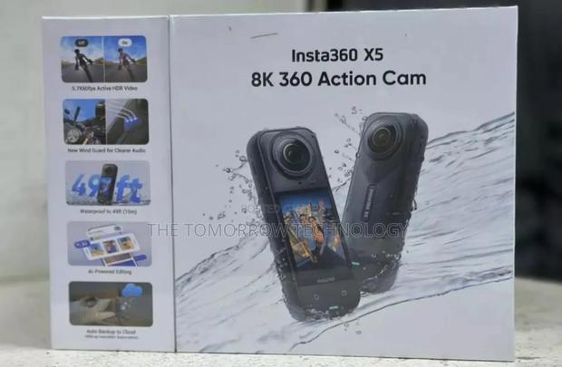 Insta360 X5 Action Camera - main view