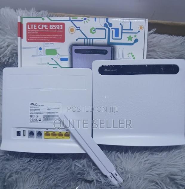 Huawei Lte Cpe B593 Wireless Wifi Routersupports 32 Devices via Wifi -