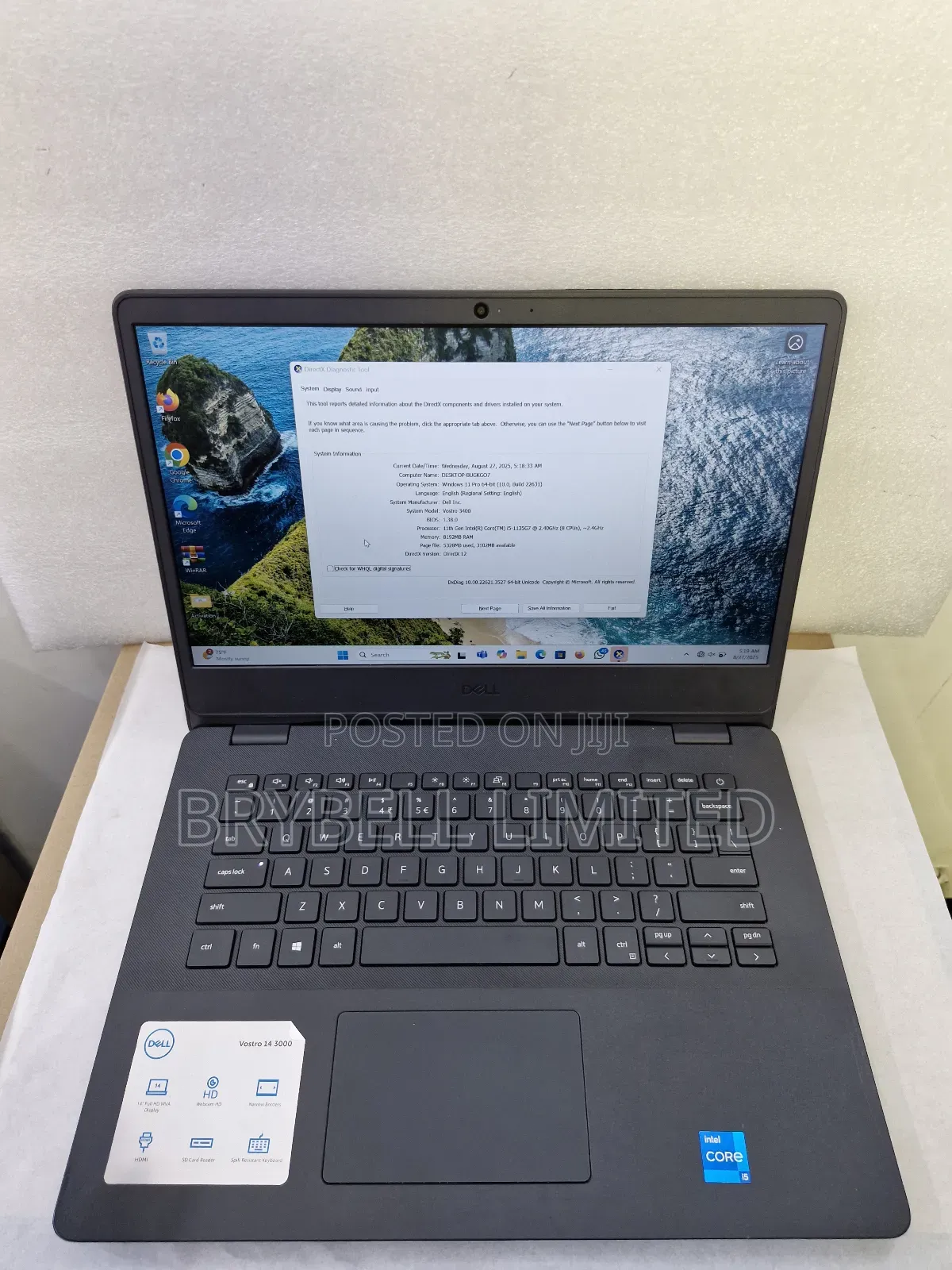 Laptop Dell Vostro 14 3000 8GB Intel Core I5 HDD 1T