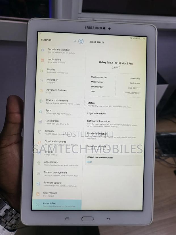 Samsung Galaxy Tab A 10.1 & S Pen (2016) 32 GB White - thumbnail 5