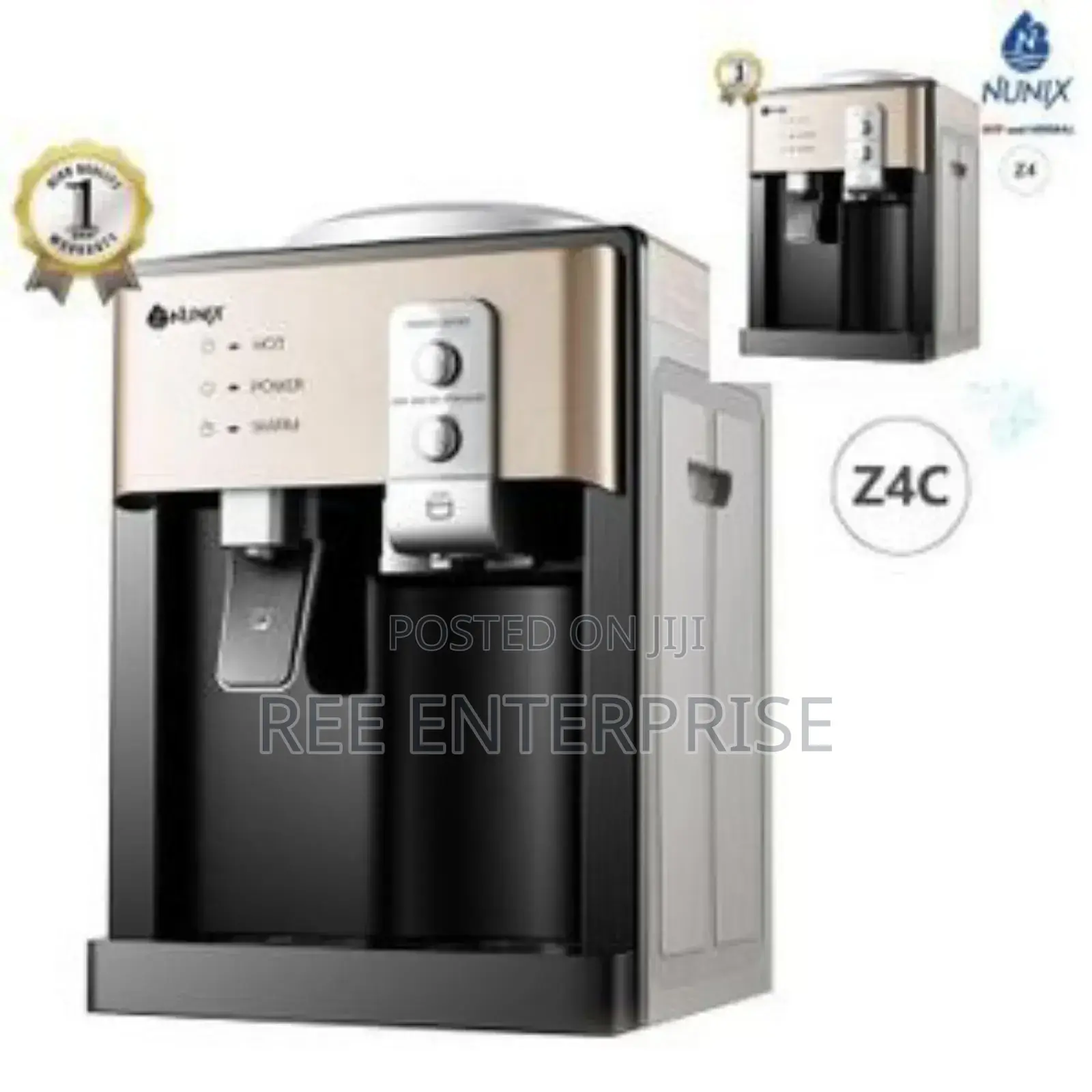 Z4c Hot and Cold Table Top Nunix Water Dispenser