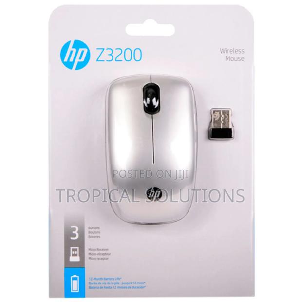 Hp Z3200 Natural Silver Wireless Mouse Z3200 - main view