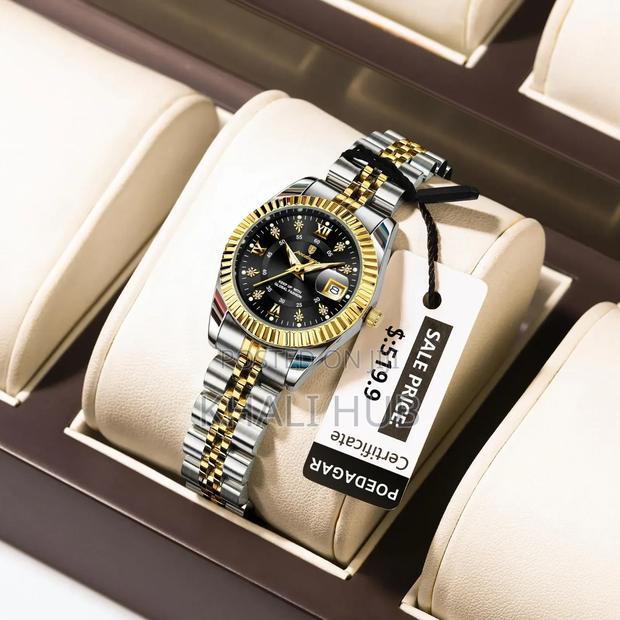Poedagar Ladies Watch Poedagar Black Face 780 Watch
