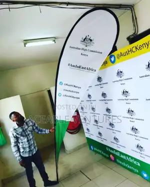 Instant Printing of Teardrop Banners