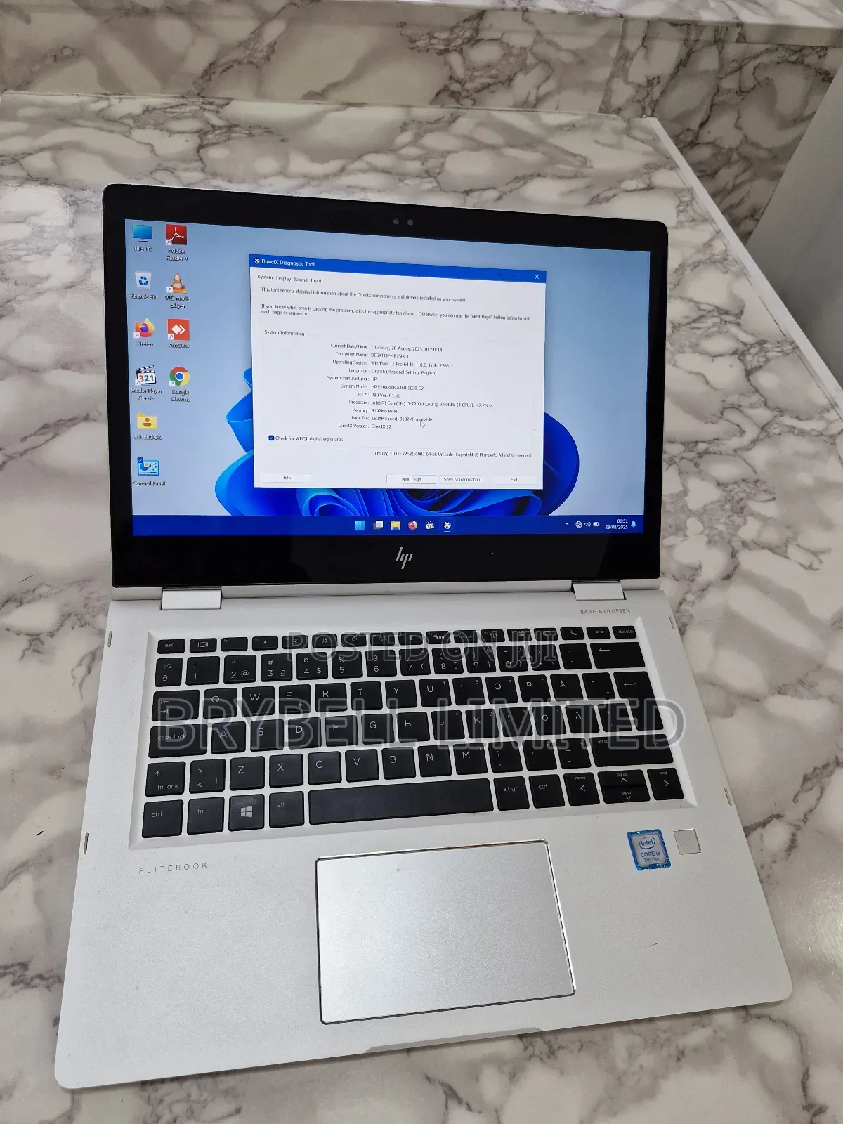 Laptop HP EliteBook X360 1030 G2 8GB Intel Core I5 SSD 256GB
