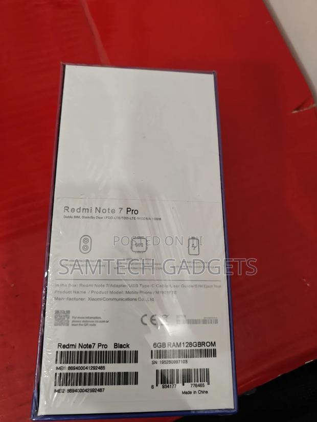 New Xiaomi Redmi Note 7 Pro 128 GB Gold - thumbnail 3