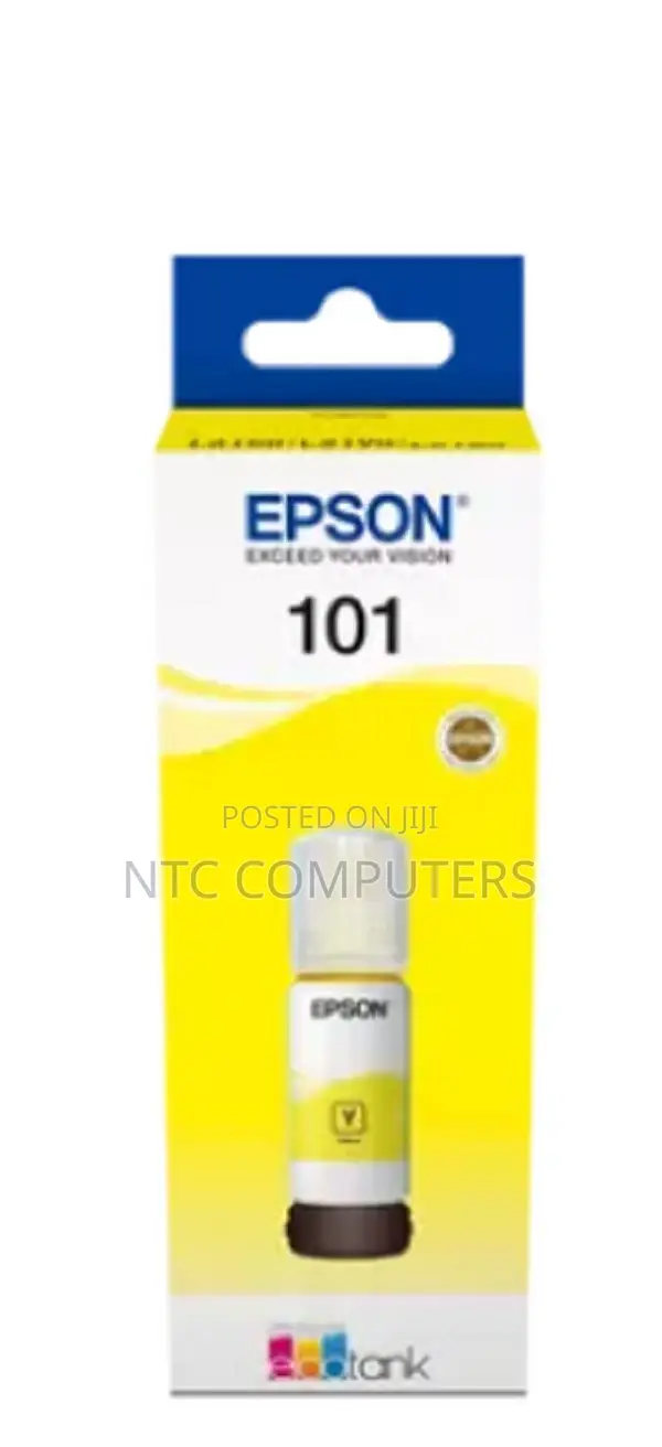 Epson 101 Ecotank Yellow Ink Bottle 70.0 Ml