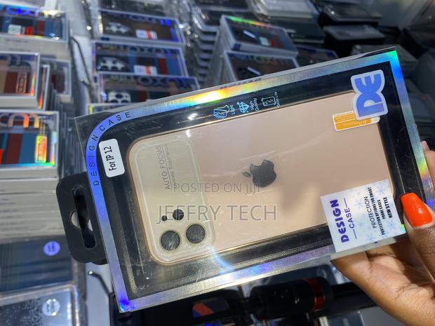 Onlinyt Back Cover for iPhone 12 Auto Focus Case Soft Matte - thumbnail 3