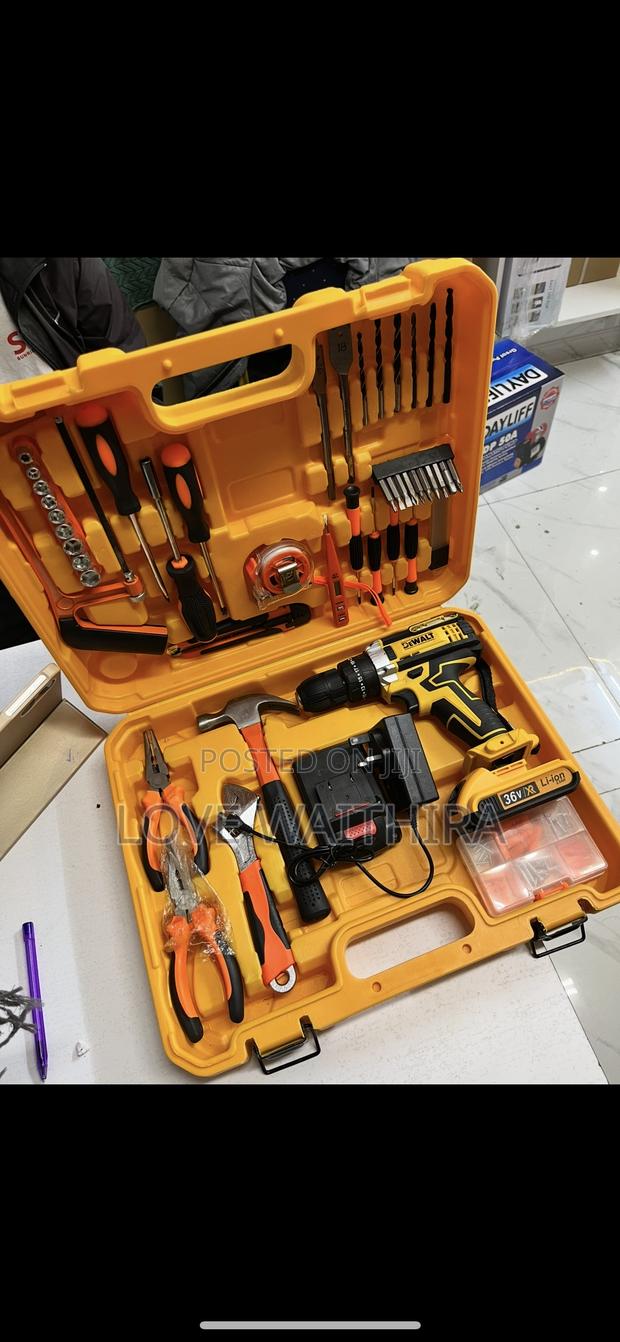 Dewalt Cordless Drill and Tool Kit - main view