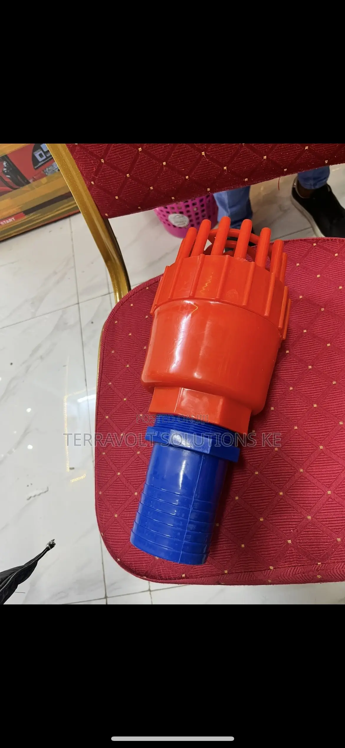 Gajanand P.P. Foot Valve With Hose Collar 3”