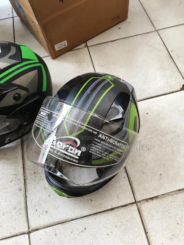 Aaron 2 In 1 Heavy Duty Motorcycle Helmet