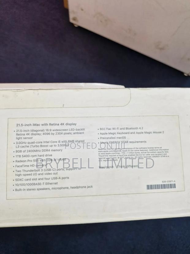 New Desktop Computer Apple iMac 8GB Intel Core I5 SSD 1T - thumbnail 4