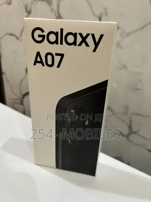 New Samsung Galaxy A07 4G 64 GB Black