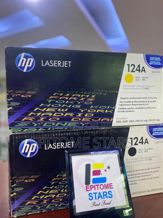 Hp Color Laserjet 1600 Toner Hp124a Yield Above 2,500 Copies