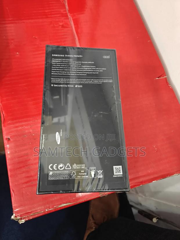 New Samsung Galaxy Note 10 Plus 5G 256 GB Silver - thumbnail 3